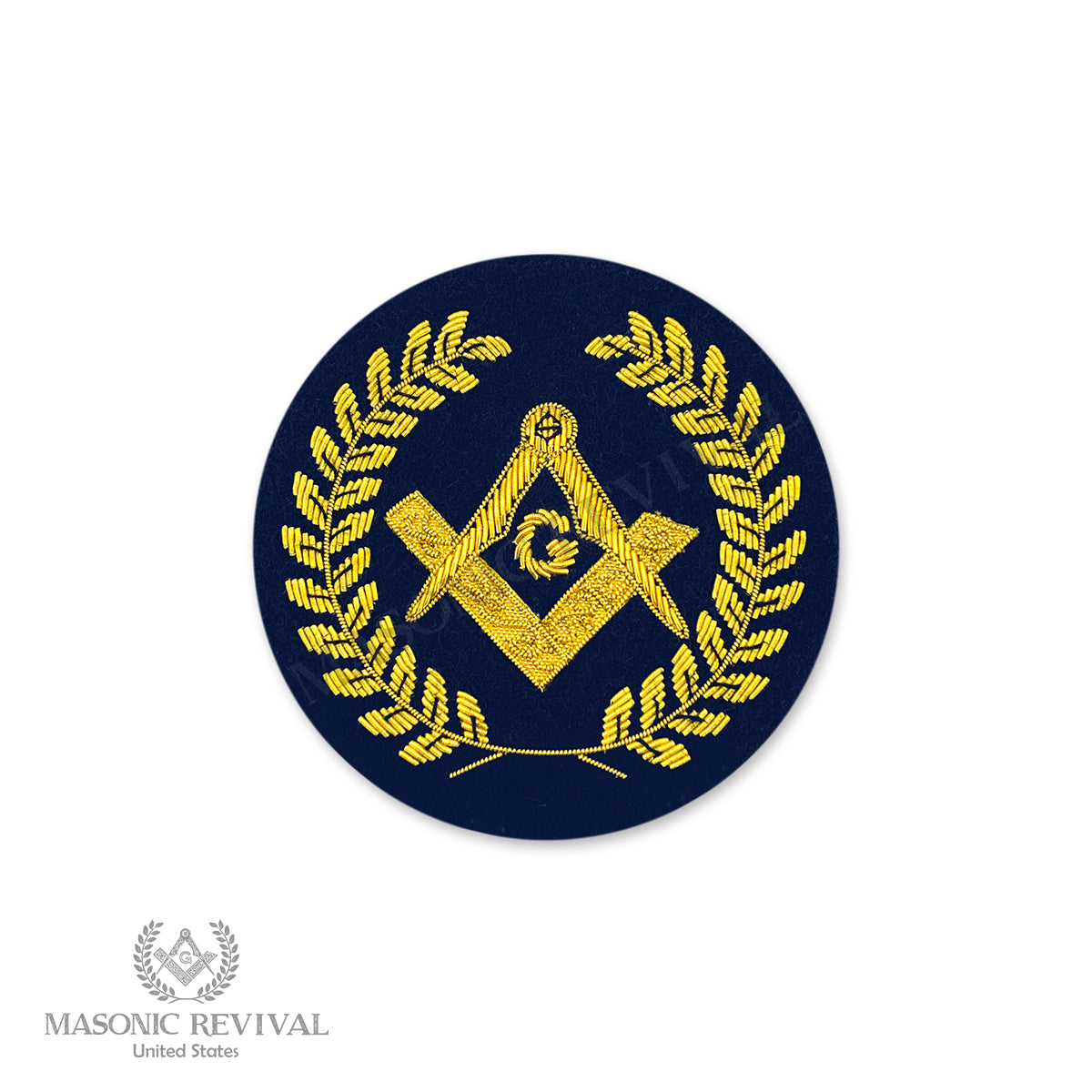 Insignia Gold Bullion Masonic Embroidery Patch Masonic patch
