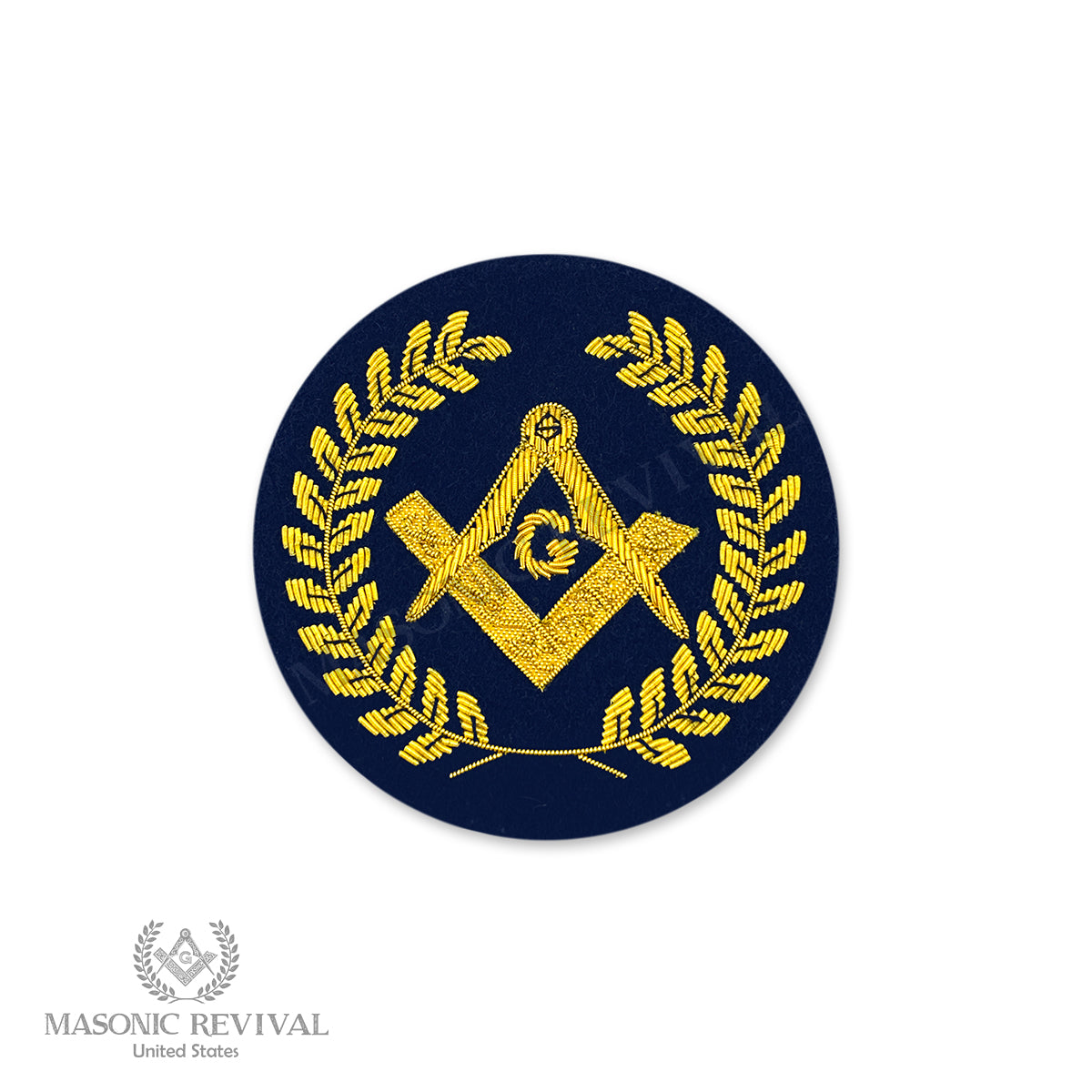 Insignia Gold Bullion Masonic Embroidery Patch