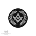 Insignia Silver Bullion Masonic Embroidery Patch Masonic patch