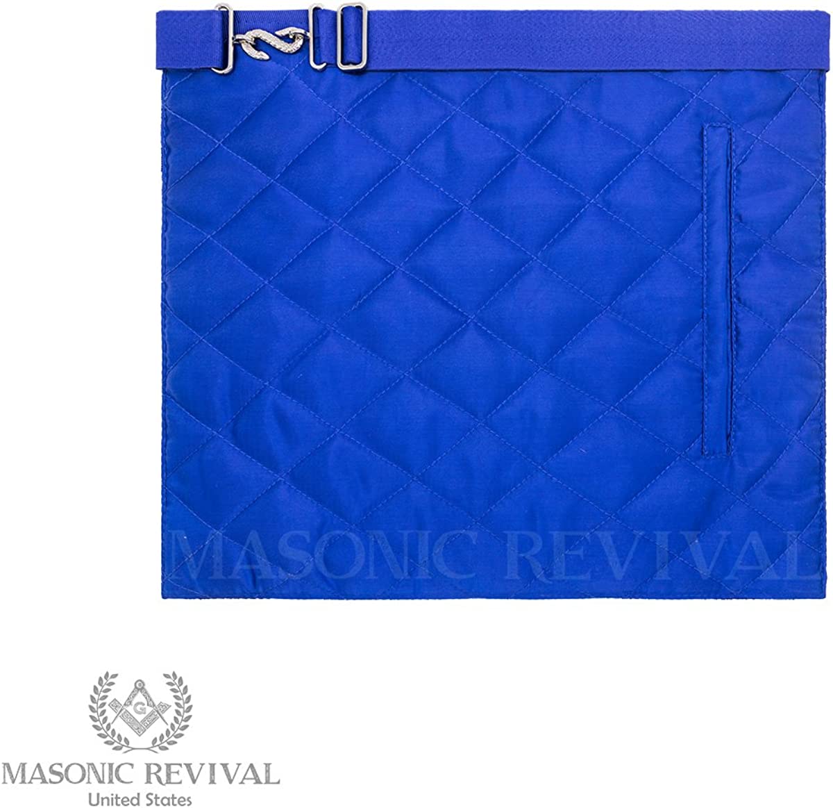 Blue Lodge Member Apron (Blue Border)