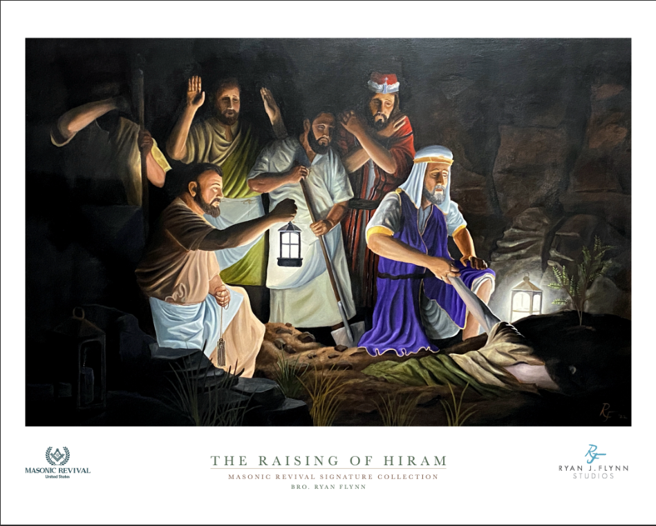 The Raising of Hiram — Masonic Revival